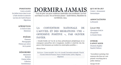 Desktop Screenshot of dormirajamais.org